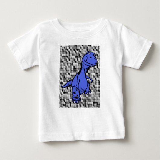 Baby T-shirt dinosaurus (Voorkant)