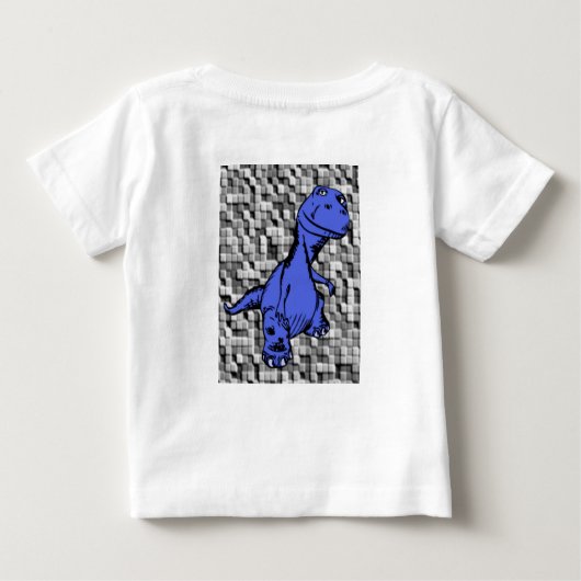 Baby T-shirt dinosaurus (Achterkant)