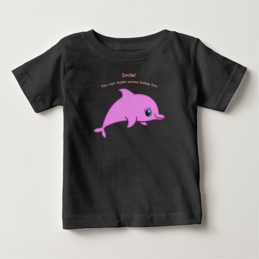 Baby T-shirt Dolfijn (Voorkant)