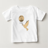 Baby T-shirt duif (Voorkant)