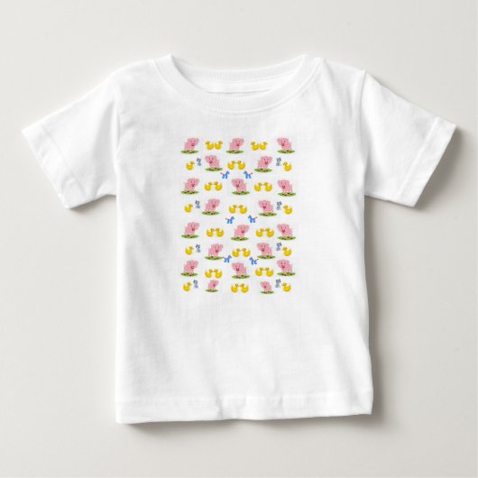 Baby T-shirt eend (Voorkant)