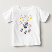 Baby T-shirt eend (Voorkant)