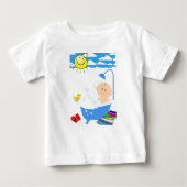 Baby T-shirt eend (Voorkant)