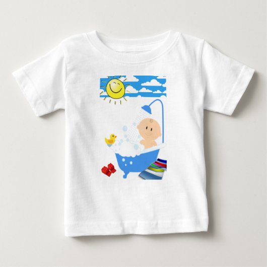 Baby T-shirt eend (Voorkant)