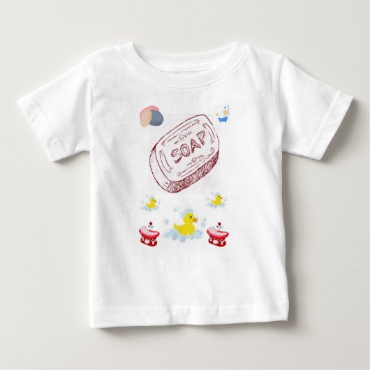 Baby T-shirt eend (Voorkant)