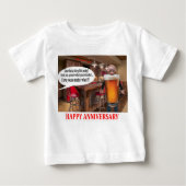 baby t-shirt. Fijn Jubileum. orang-oetan (Voorkant)