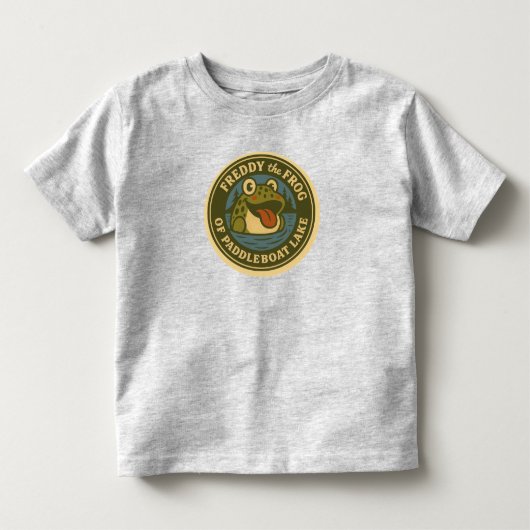 Baby T-shirt Freddy Frog T-shirt van Paddleboat La (Voorkant)