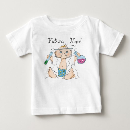 Baby T-shirt / Future Nerd / Jongen (Voorkant)