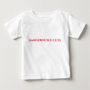 Baby T-shirt "GEVAARLIJK SCHATTIGE.