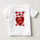 Baby T-shirt God (Achterkant)