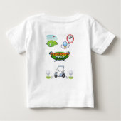 Baby T-shirt golf (Achterkant)