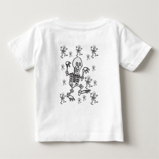 Baby T-shirt Halloween (Achterkant)