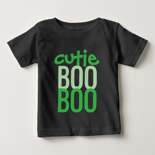 Baby T-Shirt : HALLOWEEN Cutie Boo #1 (Voorkant)