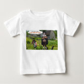 baby t-shirt Happy Thanksgiving Turkije (Voorkant)
