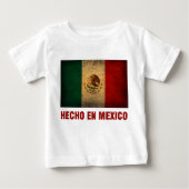 Baby T-Shirt - Hecho en Mexico Flag (Voorkant)