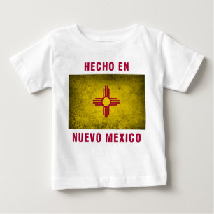 Baby T-Shirt - Hecho en Nuevo Mexico Flag