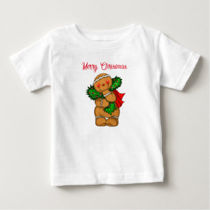 Baby T-Shirt Holiday Gingerbrood Persoon