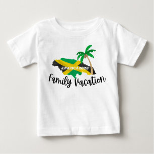 Baby T-shirt: Jamaica Familie Vakantie