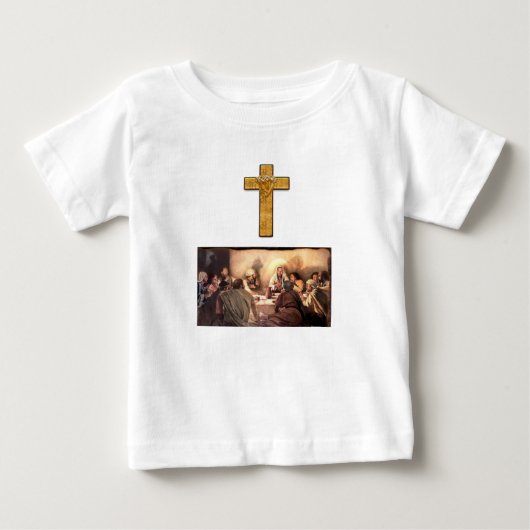 Baby T-shirt Jesus (Voorkant)