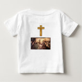 Baby T-shirt Jesus (Achterkant)