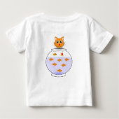 Baby T-shirt kat (Achterkant)
