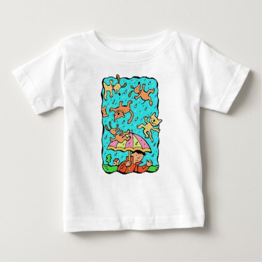 Baby T-shirt kat (Voorkant)