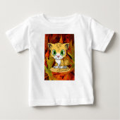 Baby T-shirt kat (Voorkant)