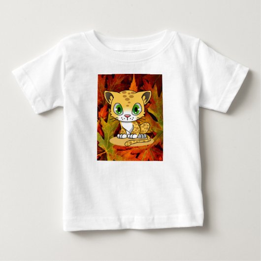 Baby T-shirt kat (Voorkant)