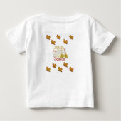 Baby T-shirt Kerstmis (Achterkant)
