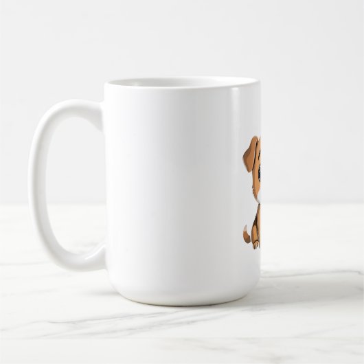 Baby T-shirt Koffiemok (Links)