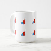Baby T-shirt Koffiemok (Voorkant links)