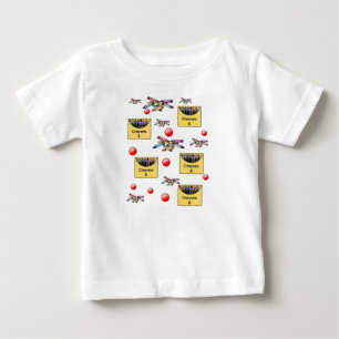 Baby T-shirt krijtje