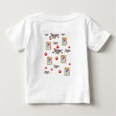 Baby T-shirt krijtje (Achterkant)