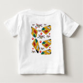 Baby T-shirt krijtje (Achterkant)