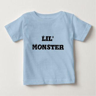 Baby T-Shirt, Light Blue, Lil' Monster
