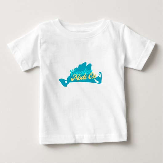 Baby T-Shirt Martha's wijnwerf (Voorkant)