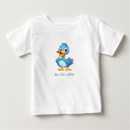 Baby T-shirt met Blauwe Eend
