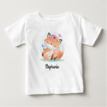 Baby T-shirt met eigen naam | Vos Print