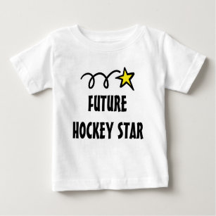 Baby t-shirt met grappig citaat - Toekomstige hock