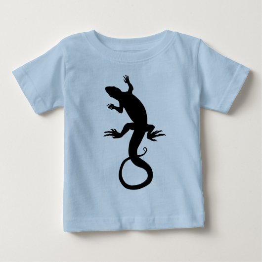 Baby T-shirt met hagedis, Baby (Voorkant)