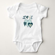 Baby t-shirt met hart