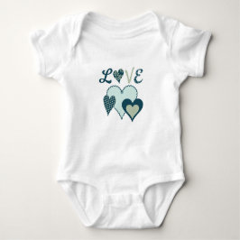 Baby t-shirt met hart