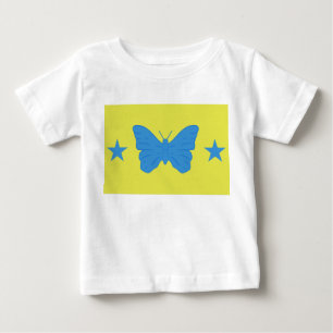Baby T-shirt met vlag van Bady Bassit, Brazilië