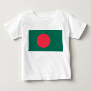 Baby T-shirt met vlag van Bangladesh