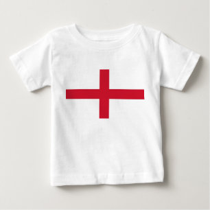 Baby T-shirt met vlag van Engeland
