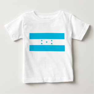 Baby T-shirt met vlag van Honduras