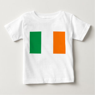 Baby T-shirt met vlag van Ierland