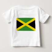 Baby T-shirt met vlag van Jamaica (Achterkant)