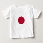 Baby T-shirt met vlag van Japan (Voorkant)