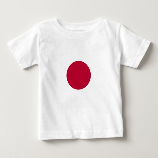 Baby T-shirt met vlag van Japan (Voorkant)